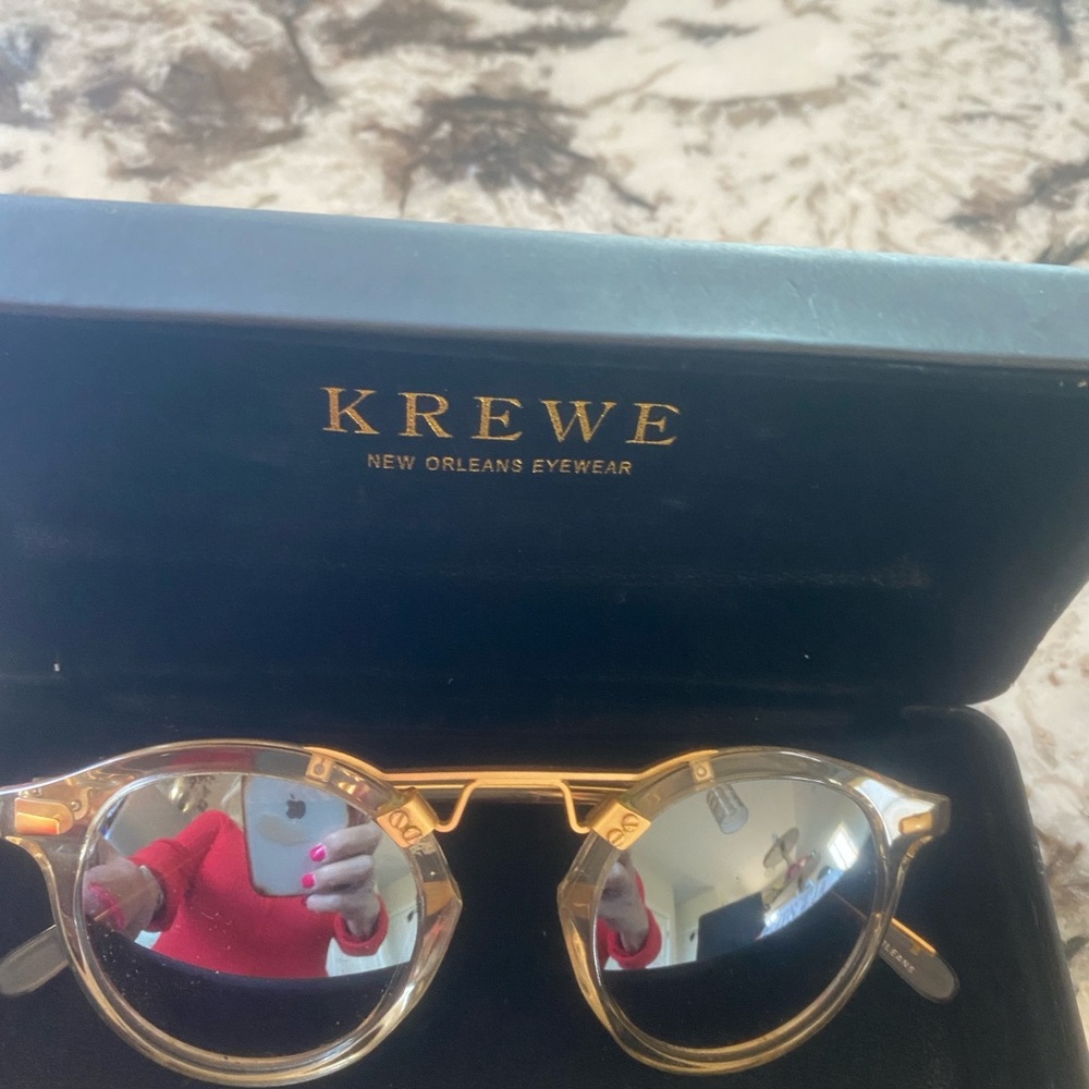 KREWE Gold Sunglasses
